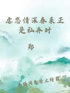 虐恋情深春来正是私奔时